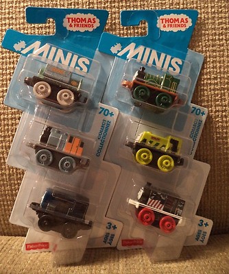 THOMAS & FRIENDS MINIS 8 TRAINS BASH SIDNEY SAMSON+ *NEW*