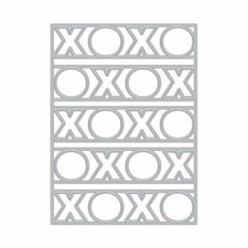 New Hero Arts "XOXO COVER PLATE" Steel Fancy Die 2021