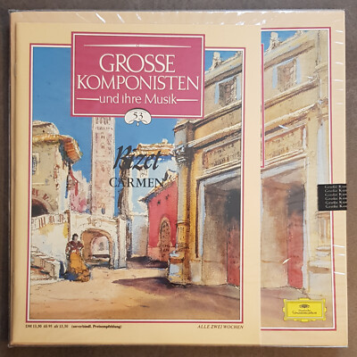 Bizet Carmen Grosse Komponisten und ihre Musik L. Bernstein Vinyl LP Neu! OVP
