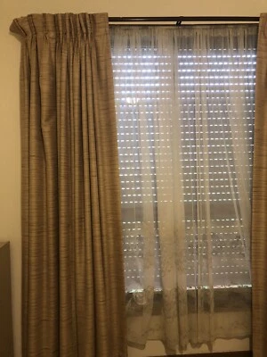 Heavy Block Out Curtains With Rails Lead Weights Curtains