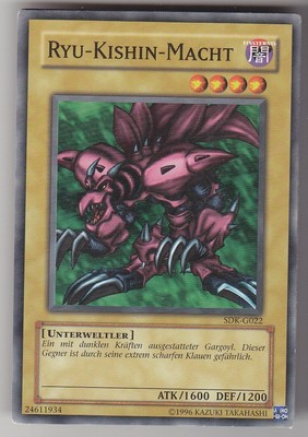 YU-GI-OH Ryu Kishin Macht Common deutsch SDK-G022