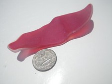 Sea Glass, Large Red with a Pleat