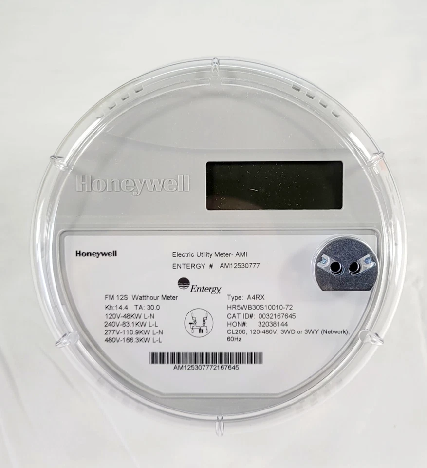 Honeywell Electric Utility Meter AMI A4RX id# 0032167645 120-480v 3wd 3wy QTY 4 - Image 4 of 4