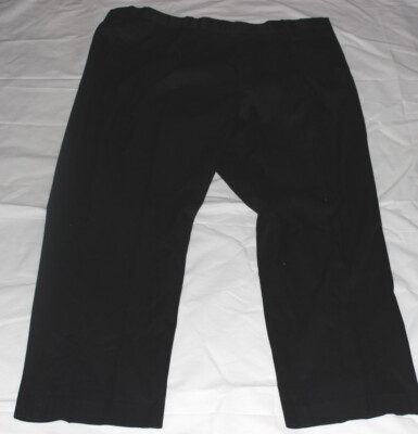 NWT Mens MATCH GOLF PLAY Black Cotton Pants Size 48x32
