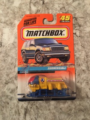 Matchbox 1999~Submersible~#45 of 100 Ocean Series.