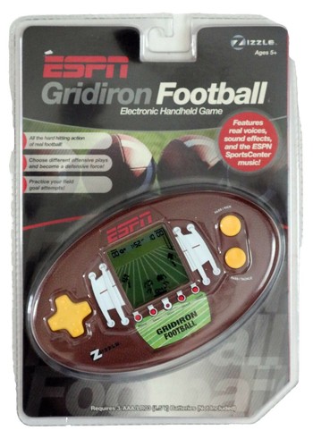 Vintage 2007 ESPN Zizzle Gridiron Football Electronic Handheld