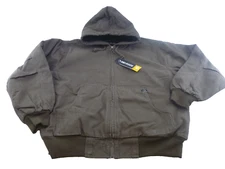 NEW Men's Dri Duck Cheyenne Boulder Cloth Quilted Lined Jacket-L, Tobacco (5020)