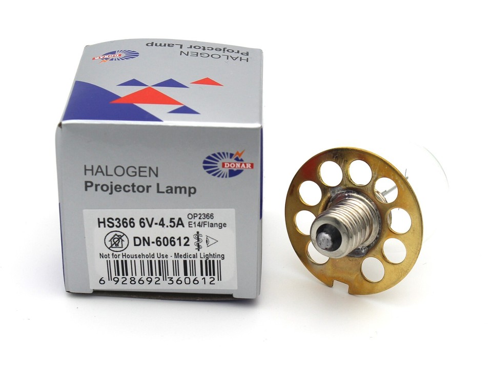 M-1008 6V4.5A 27W Microscopio HAAG-STREIT HS900-930 Lampada A