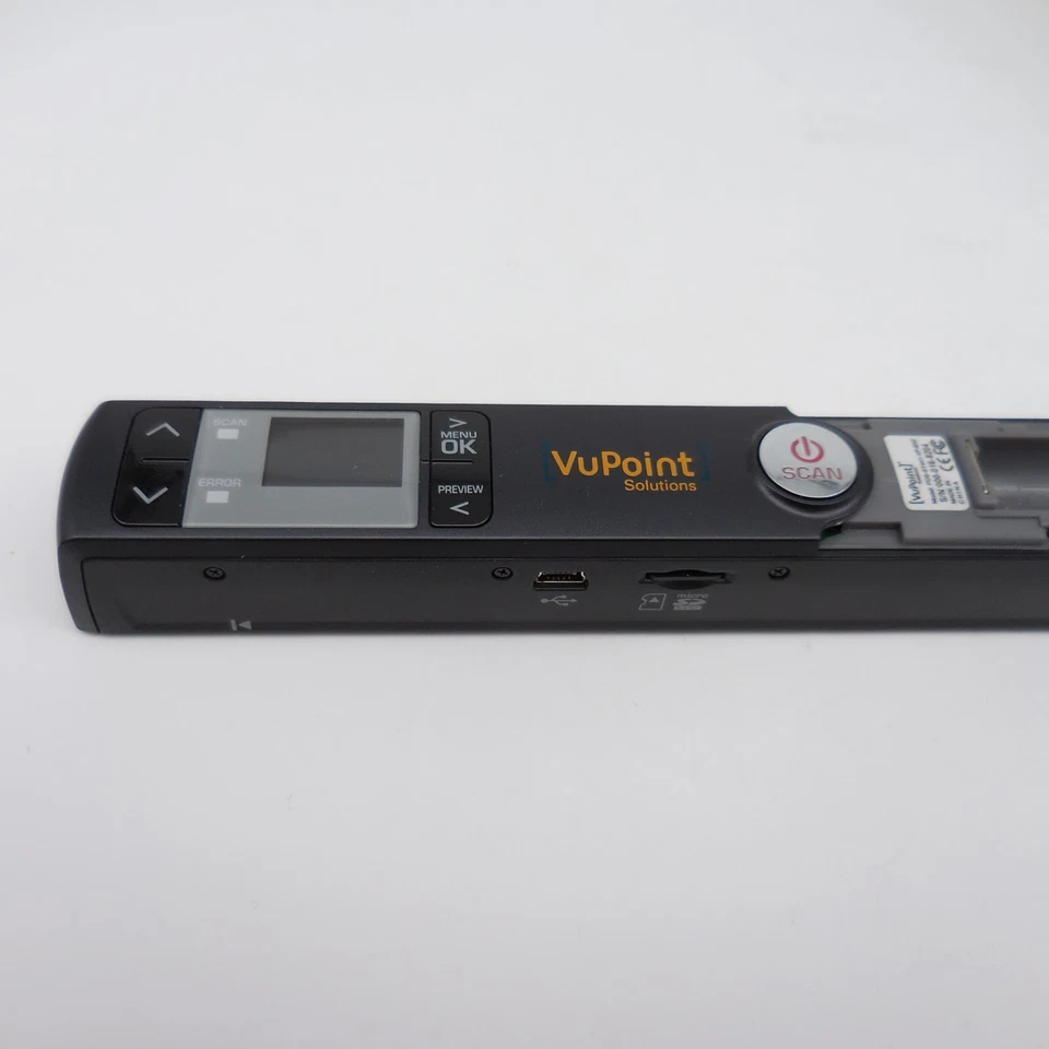 VuPoint Magic Wand Hand Scanner (PDS-ST441-VP-BX2) w/ USB Cable Tested & WORKS! - Image 4 of 4