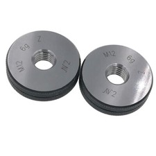 Thread Ring Gage M12 X 1.75 6g Threaded Ring Gauge GO NOGO ISO Metric M12x1.75