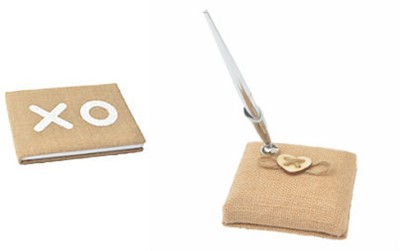 Gartner Studios Wedding Collection 60 Page Burlap Guest ...