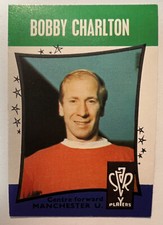 1967 A&BC A & BC FOOTBALL STAR PLAYERS #21 BOBBY CHARLTON EX+