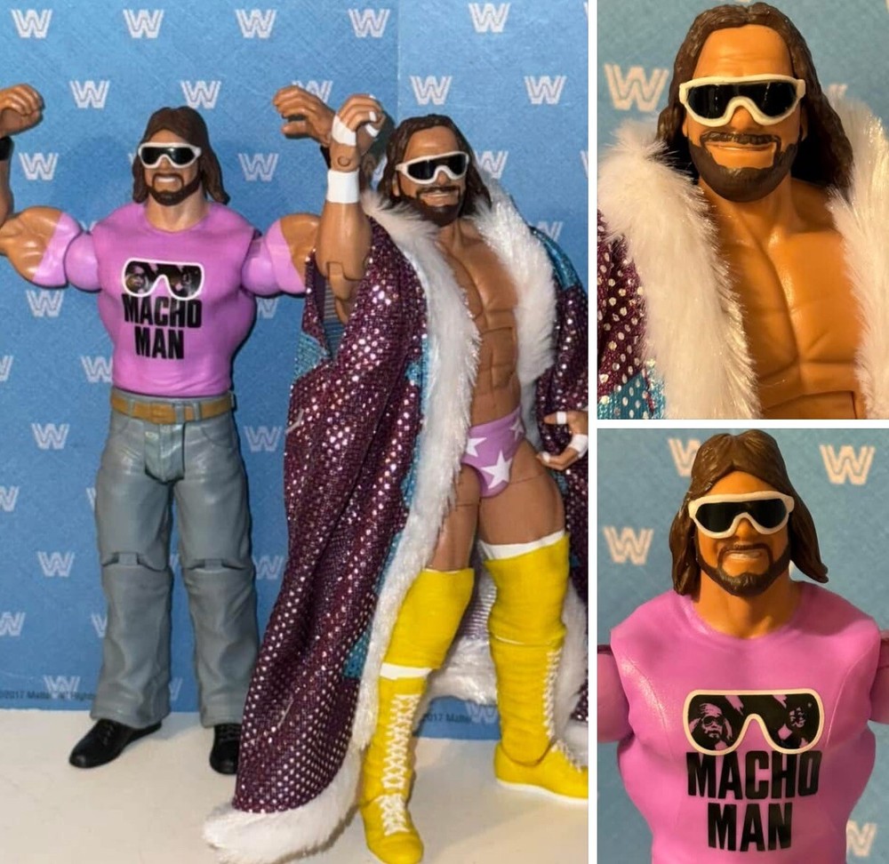 WWE ELITE MACHO MAN - WWE ELITE DEFINING MOMENTS RANDY SAVAGE - BASIC MACHO MAN