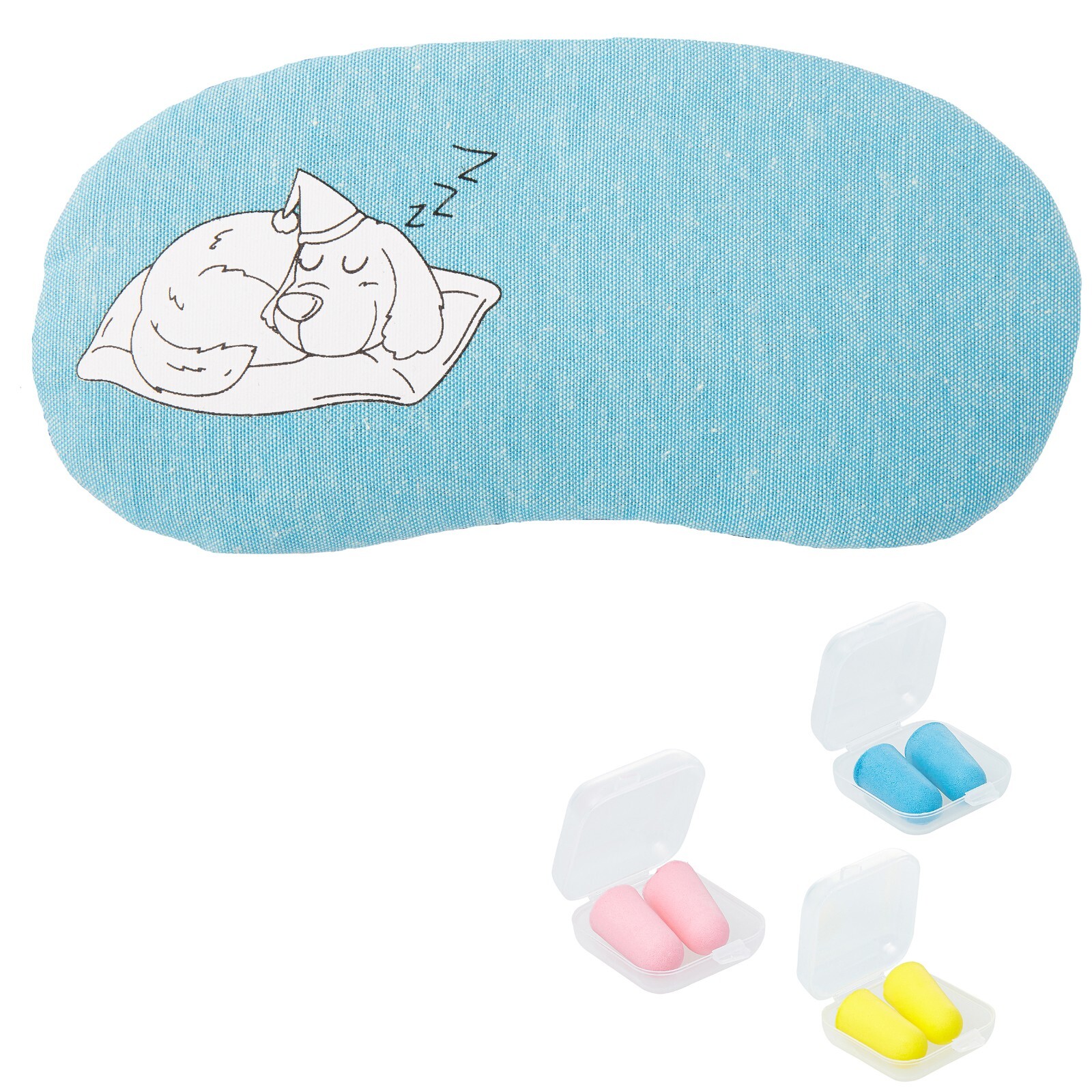 New Dog Eye Sleep Mask & Reusable Soothing Hot/Cold Headache Relief Gel Mask UK