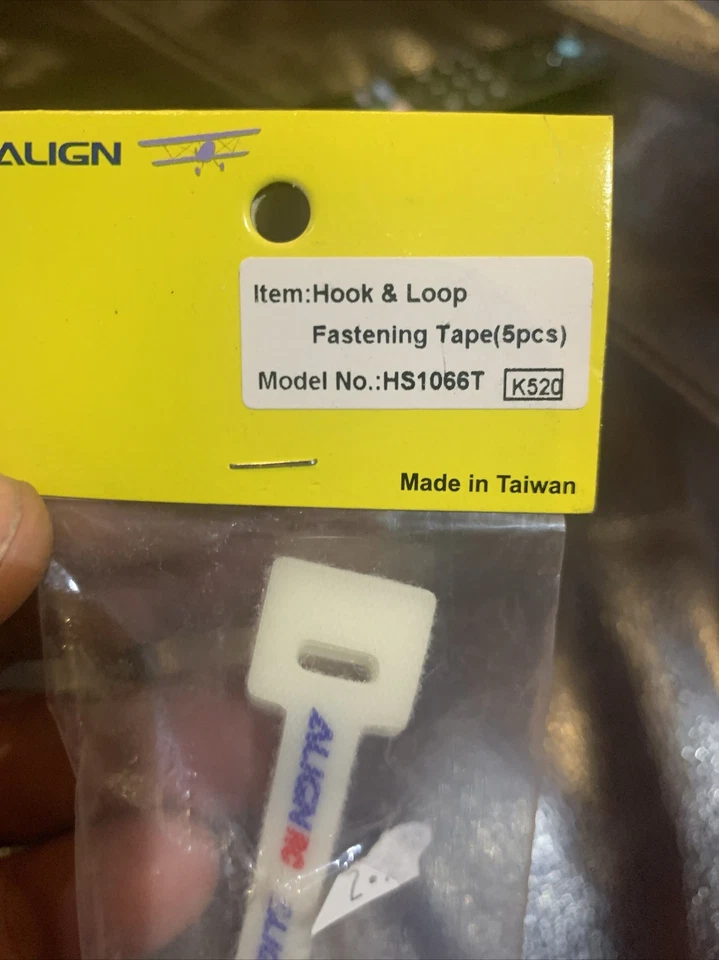 ALIGN HS 1066T HOOK AND LOOP FASTENING TAPE X 5 R/C SPARES AND PARTS - Image 2 of 4