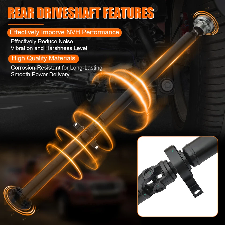 Rear Drive Shaft Driveshaft Assembly for 2003-2006 BMW 330Ci 330i RWD 946-973 - Изображение 2 из 4