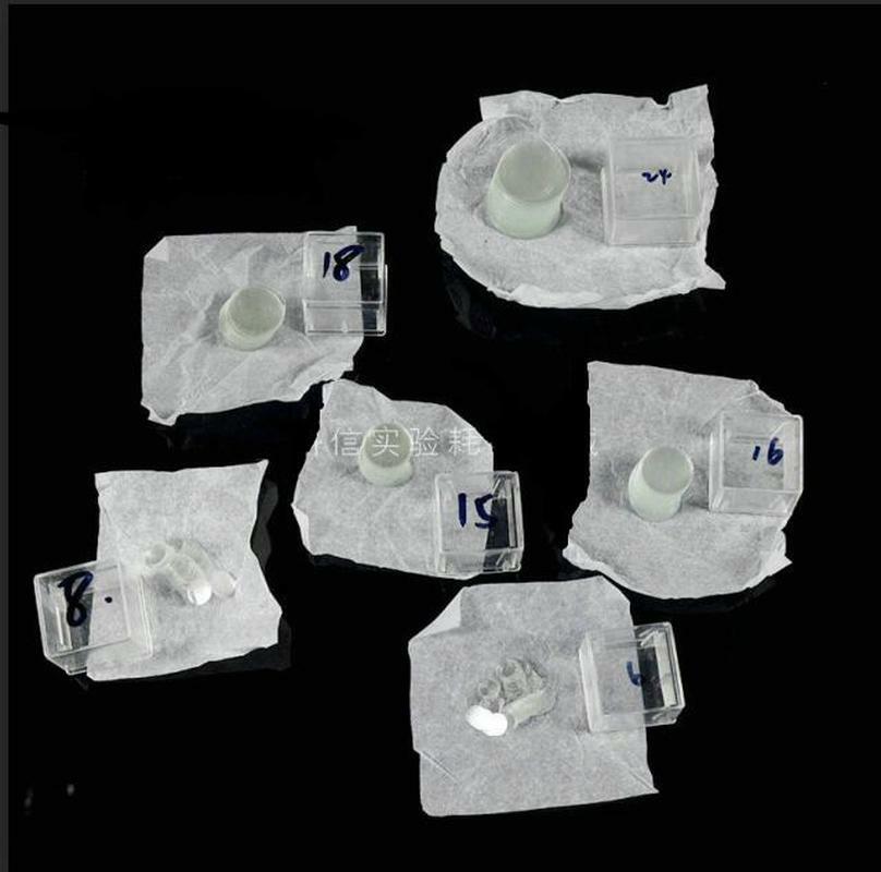 100pcs Blank Microscope Round Cover Glass Cover Slips 3mm101mm for Lab