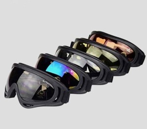 DPLUS Motorcycle Goggles - Set of Five.