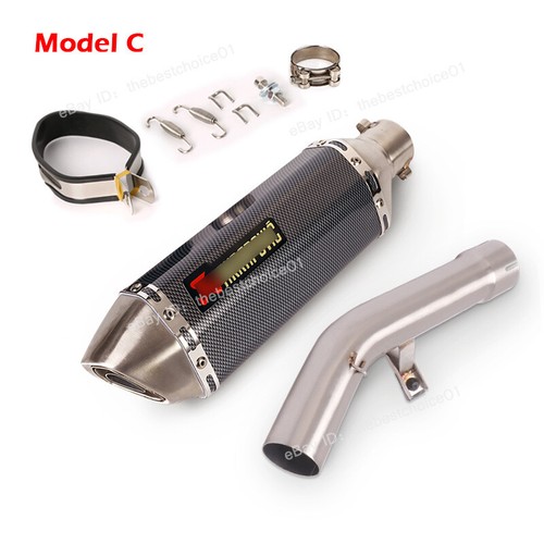 Tubo silenciador cola de tubo medio para Suzuki GSF650 GSX650F 2007-2016 - Imagen 5 de 12
