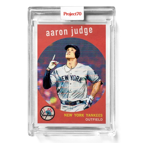 2021 TOPPS PROJECT70 #730 Aaron Judge By Matt McCormick