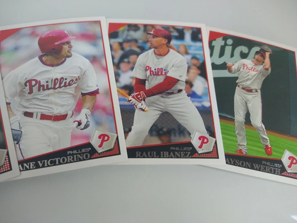 Tarjetas de coleccionista Philadelphia Phillies World Series 2009⚾ *INICIO INICIAL* Foto 3 de 4
