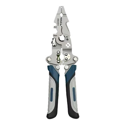 New 21-in-1 Foldable Wire Stripper,Multi-function Wire Stripping Cable-Cutter