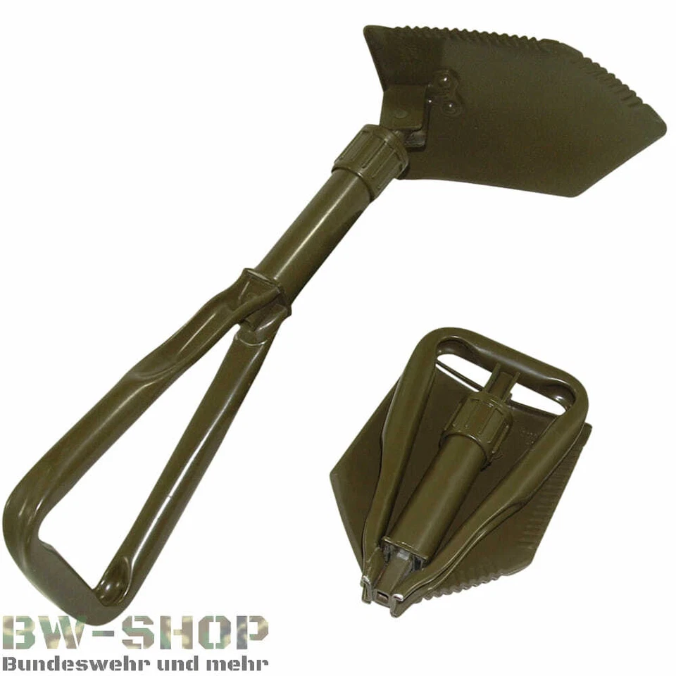 ORIGINAL BUNDESWEHR DREIFACHSPATEN OHNE TASCHE BW SPATEN KLAPPSPATEN FELDSPATEN - Bild 1 von 1