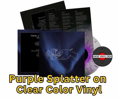 Them Are Us Too - Remain - Purple Splatter on Clear Color Vinyl Record