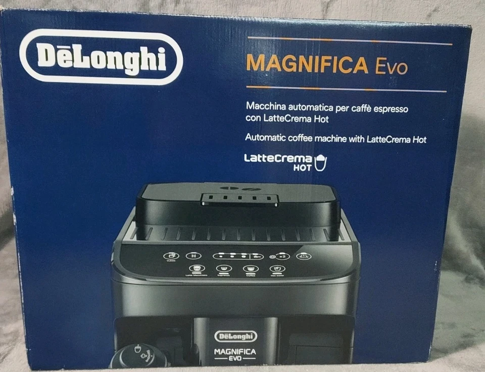DeLonghi Magnifica Evo ECAM29051B Kaffeevollautomat Schwarz, Foto 1 von 3