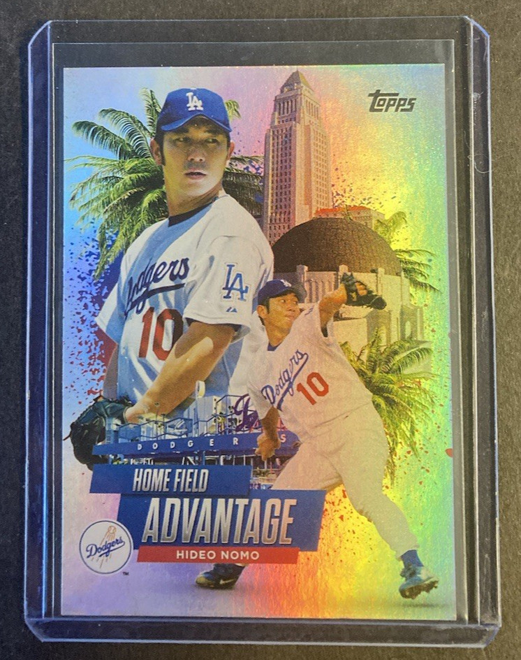 Hideo Nomo 2025 Topps Update #LHA-10 Legendary Home Field