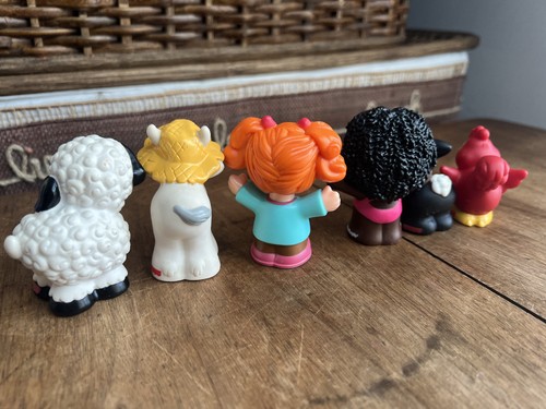 Fisher Price Personaggi Piccoli Persone - Animali della Fattoria, 2 Bambine - Foto 5 di 5
