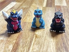 Retro Heisei Toy Godzilla Figure Godzilla VS Space 3 Set