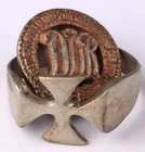 Ring WW2 German Iron Cross Germany WWII Wehrmacht Pin Military award decoration