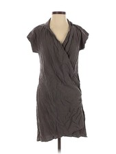 Halston Heritage Women Gray Cocktail Dress 0