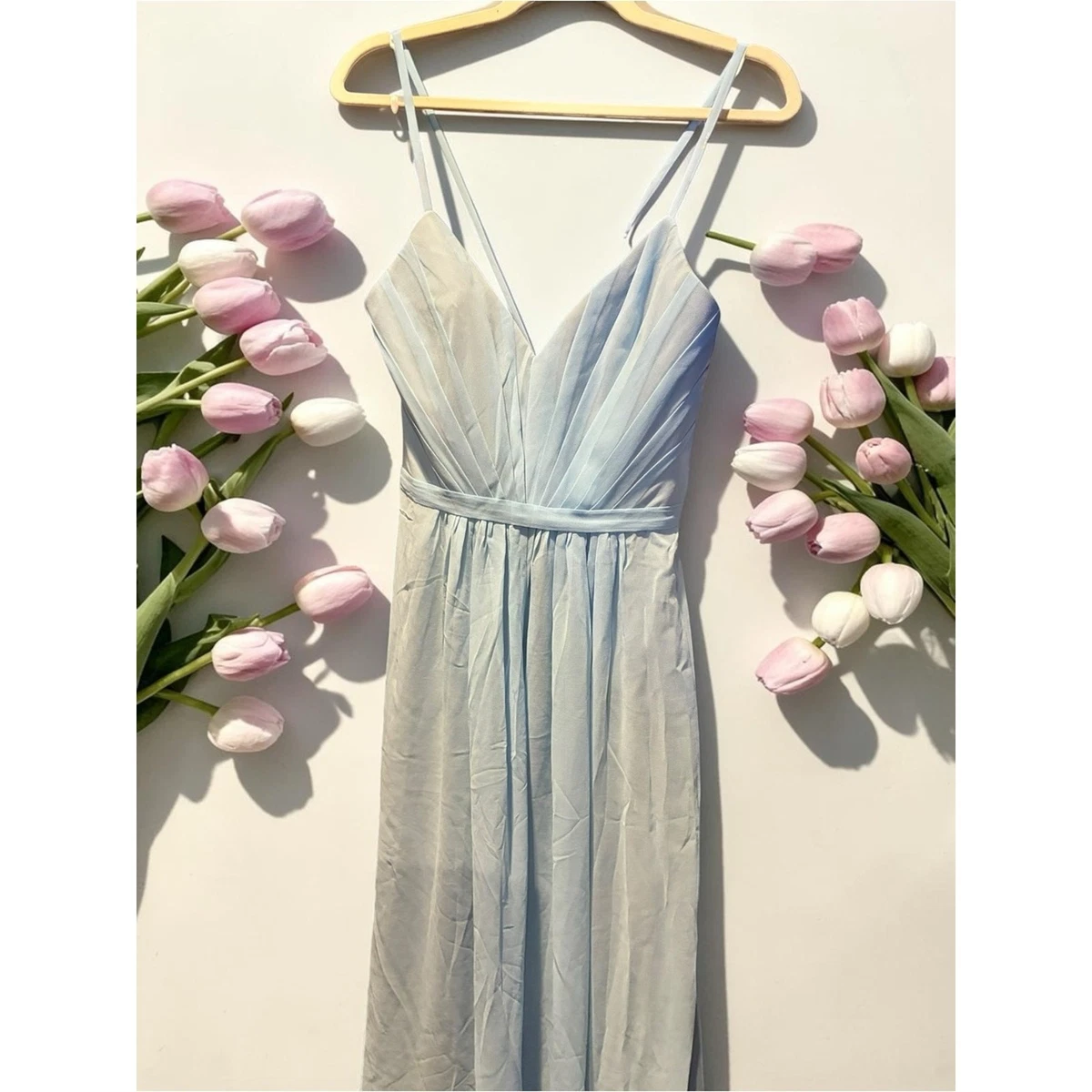 fame and partners light blue dress Regular Size Dresses for Women for sale US Size:Child 2