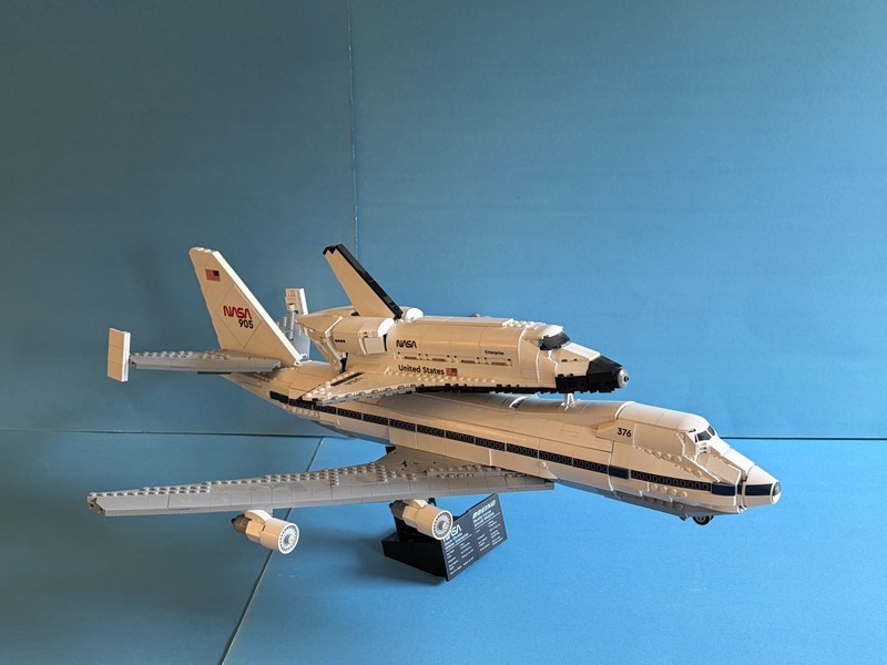LEGO Shuttle Carrier Aircraft (Boeing) #10360 -Appears Complete -See Description