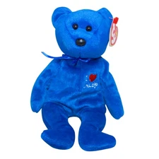 Ty Beanie Baby Chicago Love - MWMT, Bear I love