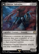 Vincent Valentine Final Fantasy Magic MTG NM