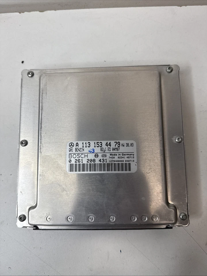 03-06 Unidad de módulo de control del motor ECU 1131533479 OEM MERCEDES R230 SL500 S430 Foto 3 de 4