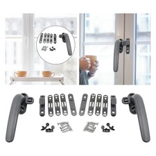 Window Handles Aluminum Alloy with Screw Fixing Casement