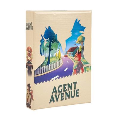 Agent Avenue Board Game - Nerdlab Games - New & Sealed Christian Kudahl*