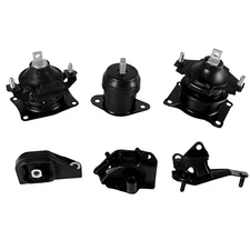 Engine Motor and Transmission Mount Kit 6Pcs Compatible with 2003 2004 2005 2...