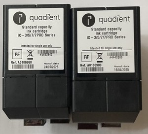 2 - Quadient IXINK357 Empty OEM Ink Cartridges