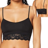 Sloggi Romance Damen Bh Bralette Bustier BüGellos Gr. 46 Schwarz