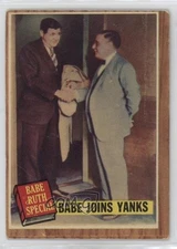 1962 Topps Special Babe Ruth Jacob Ruppert Joins Yanks (Green Tint) #136 HOF