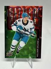 William Eklund 2025 Upper Deck Series 1 Holiday Dazzlers San Jose Sharks #DZ-27