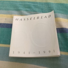 Hasselblad camera book "Hasselblad 50 years 1941-1991"