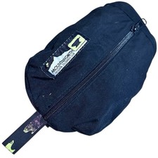 Vintage Mountainsmith Accessory Pouch Golden Colorado USA Anvil Logo Black Gorp