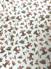 Fall Scarecrow Pumpkin Harvest Tablecloth 56x98 Autumn Thanksgiving Fabric