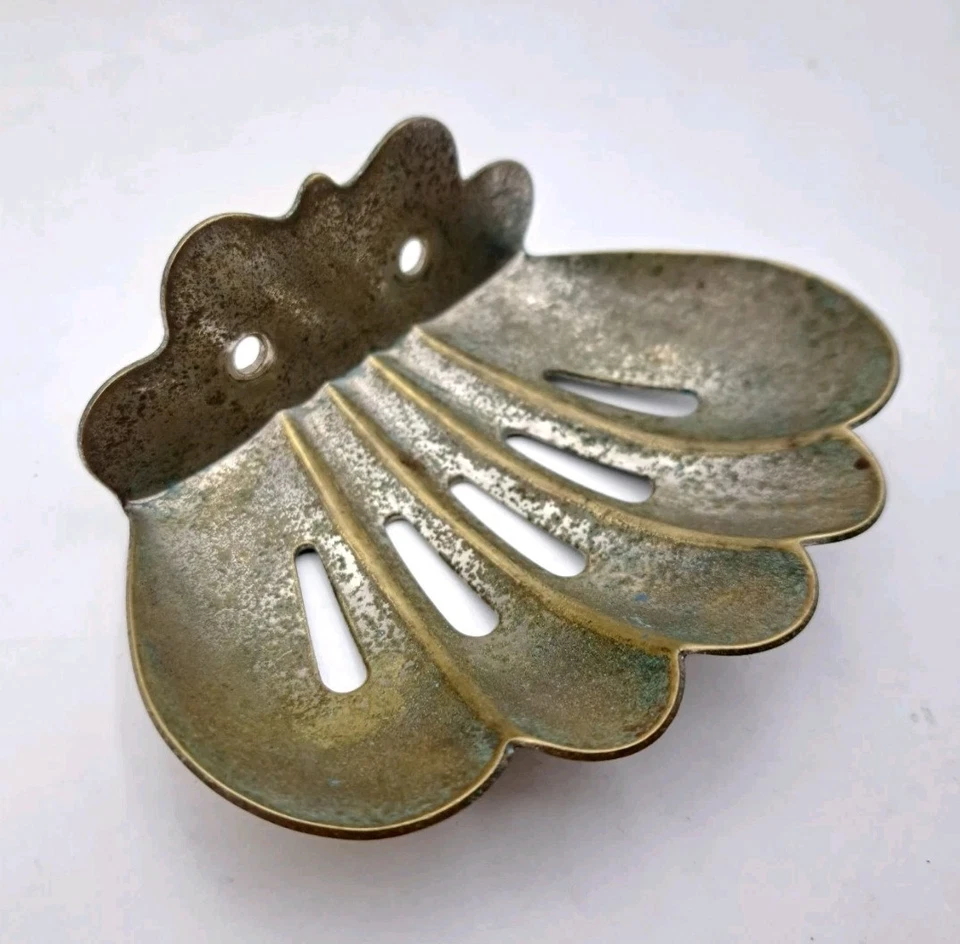 Старинный настенный винтажный викторианский держатель для мыла в ванной - Изображение 2 из 4